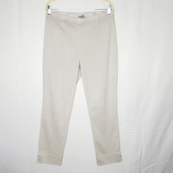 Nic + Zoe All Day Garment Dyed Pants Size 16 Pull-on Flat Front Stretch Slim Fit - Picture 16 of 16
